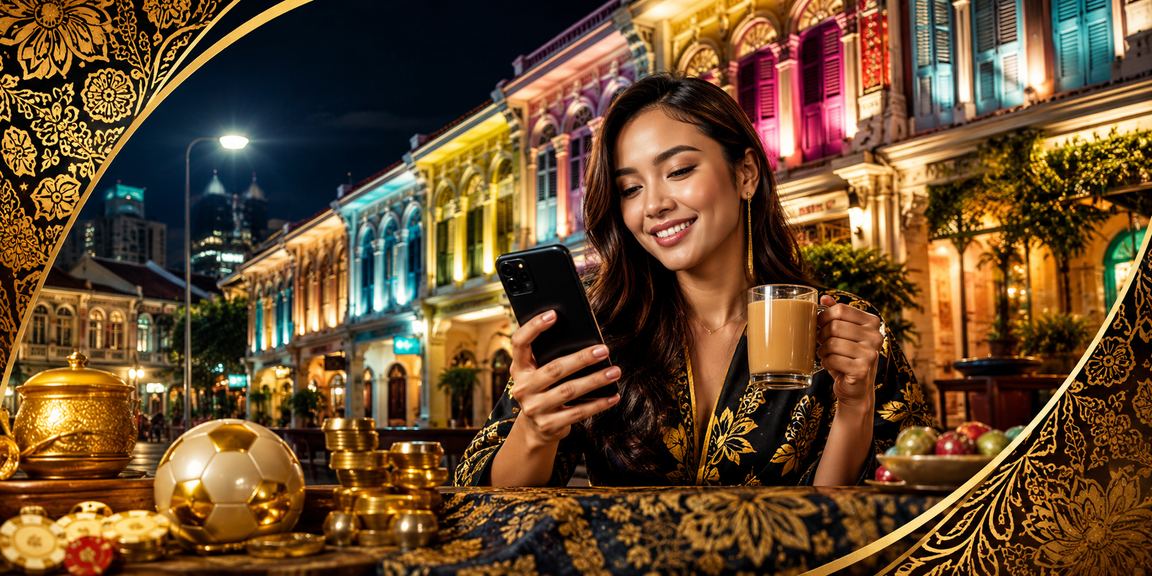 Kasino mudah alih Pulau Pinang corak batik